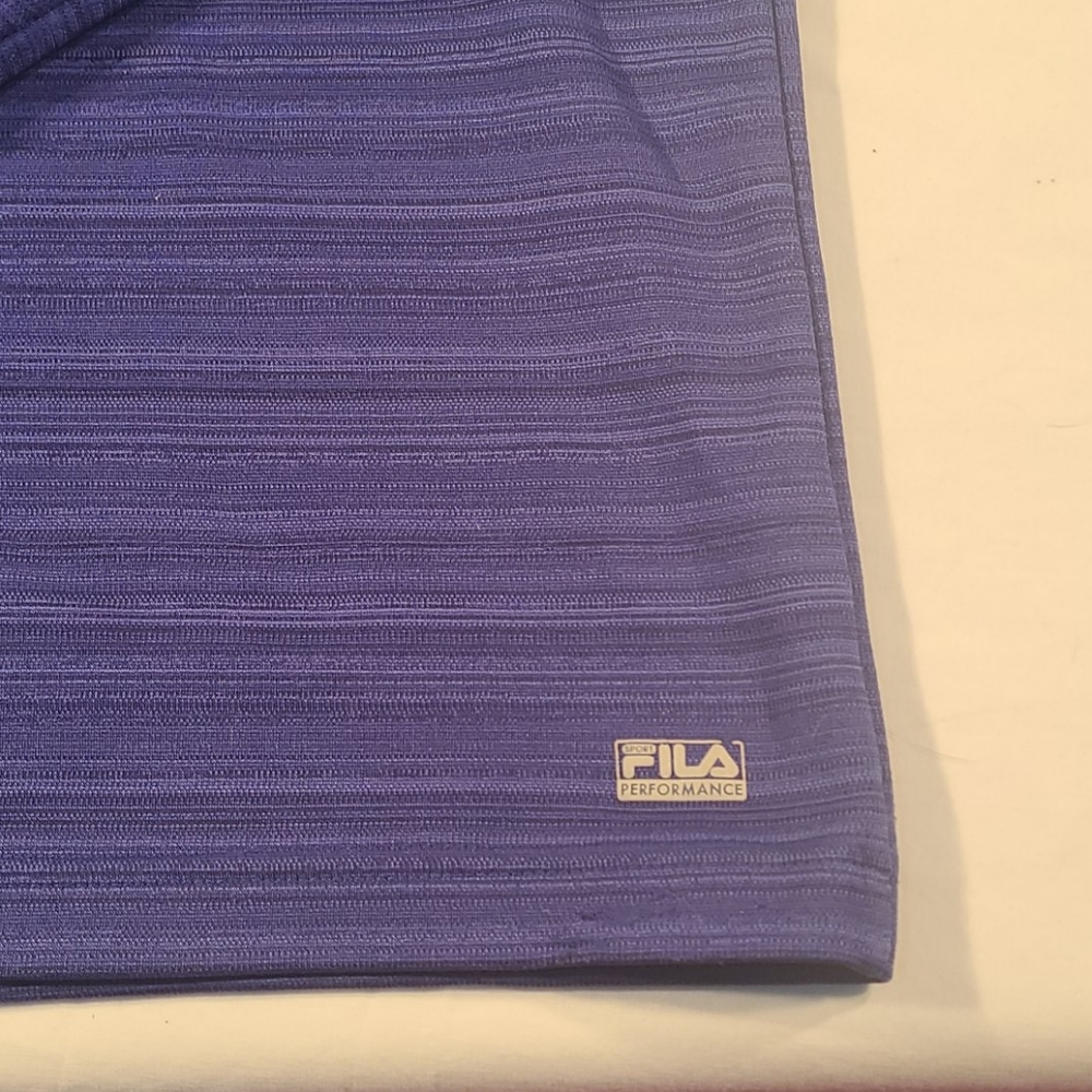 Fila Men's 1/4 Zip Dress Sweat Shirt L - Picture 11 of 12